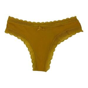 Honeydew Intimates Scallop Lace Thong Size Small NWOT